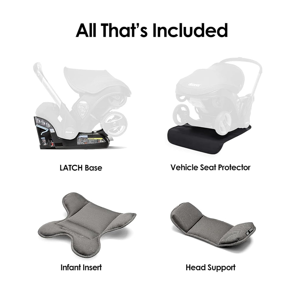 2-in-1 Baby Stroller with Infant Mode: One-Hand Fold, Convertible from Newborn to Toddler Stroller, Featuring a Reversible Seat and Large UPF 50+ Canopy.