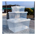 Plastic Reptile Terrarium Mini Rectangle Transparent Durable Multi-Species